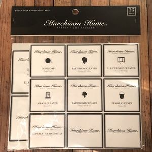 Murchison-Hume Peel & Removal Labels